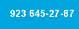 923 645-27-87 923 645-27-87
